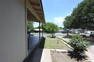 View of yard with a residential view