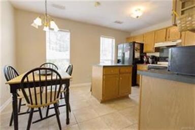 Kitchen with Work Island