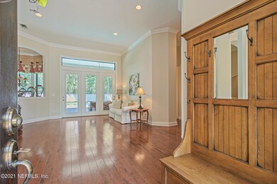 Entering the House