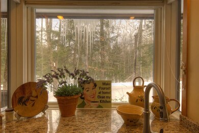Even in the kitchen...flooded with light