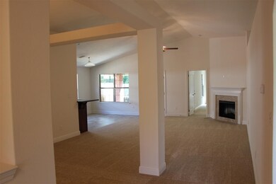 Living Room with Electric Fireplace