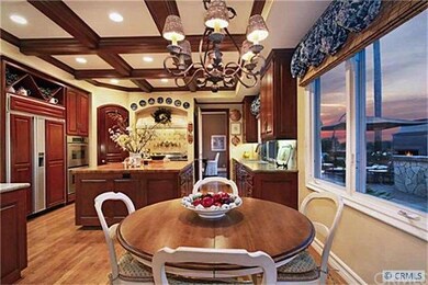 Kitchen with view of the breakfast nook.