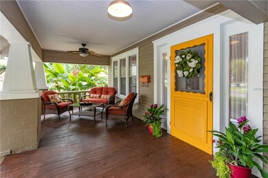 Spacious Front Porch