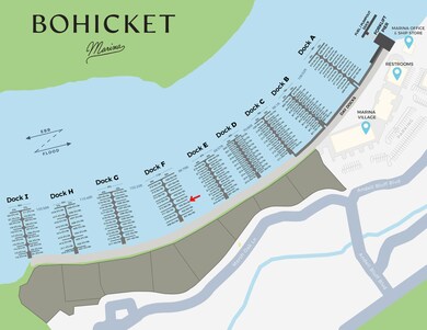 Bohicket Marina Map Slip # F-3