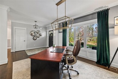 Formal Dining Room currently being used as Office