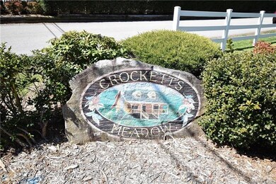 Entrance Sign to Crockett's Meadow