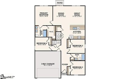 1020 Dobson Meadows Dr, Greer, SC 29651 - photo 2