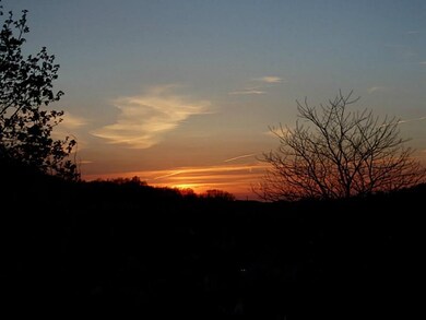 View. Nightly sunset view from rear deck overlooki