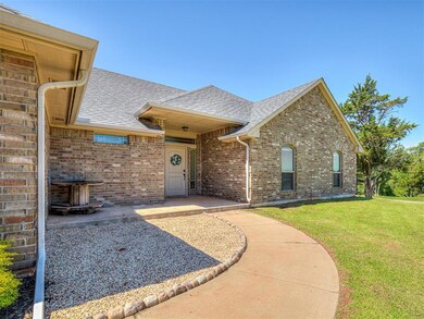 Single story home with a front yard
