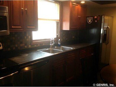 Kitchen Newly remodeled kitchen granite counter to