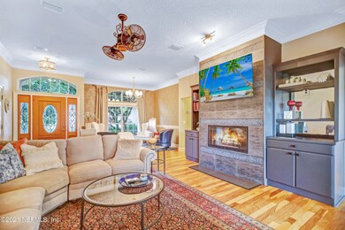 Large open living room