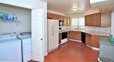 open kitchen area