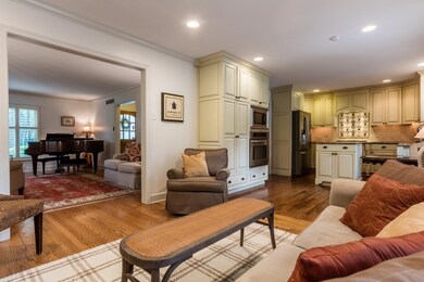 Handsome kitchen with keeping room. This could be 