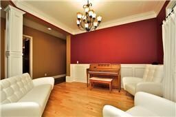 This is designed as a Dining Room.  The home is currently Vacant but previous owners used this as a music space.