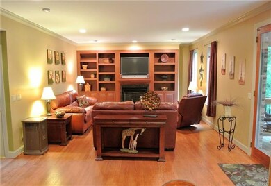 Living room from kitchen