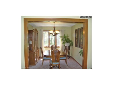 Formal dining rm., carpeting 1 year old