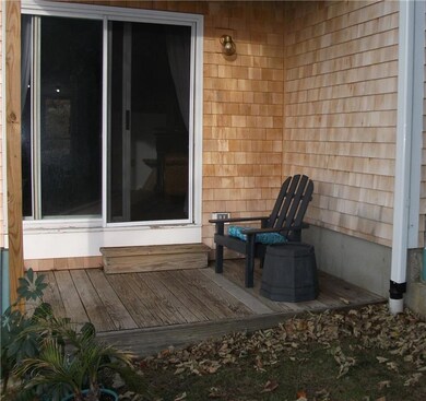 First floor deck