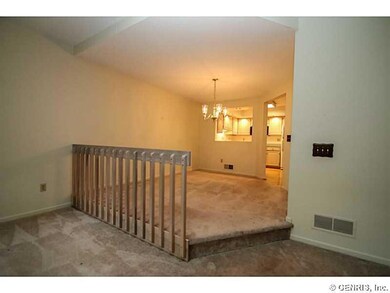 Dining Room. Step-up dining room off kitchen.