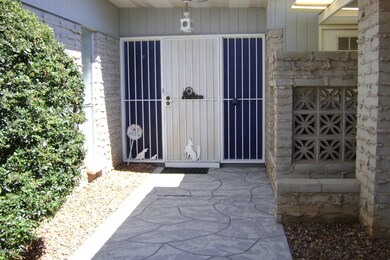 Gated Front Door