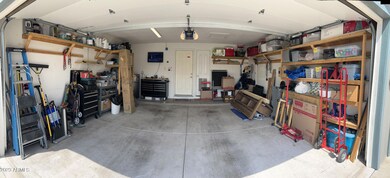 SHELVES IN GARAGE