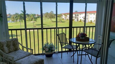 Screened lanai with gorgeous view of the golf cour