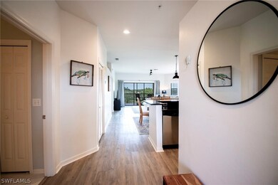 Foyer after entering through your screened front d