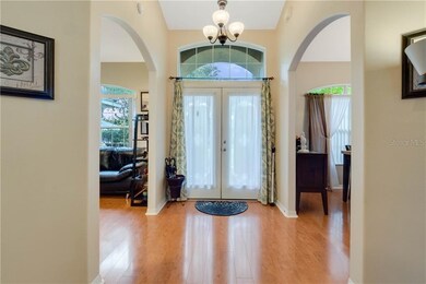 View of the entry to the home