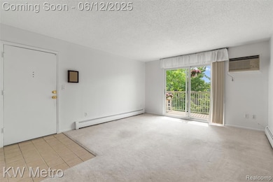 Entry and Living Room with Doorwall