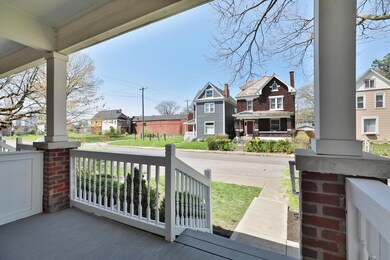 West facing porch