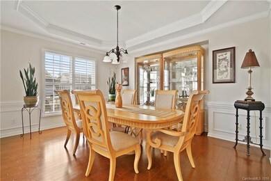 Formal dining with chair rail and heavy crown mold