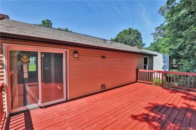 Imagine entertaining friends on this fantastic dec