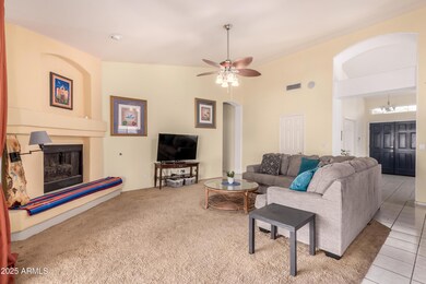 Harrell Clover family room to front door
