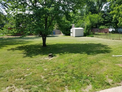 Large fenced back yard