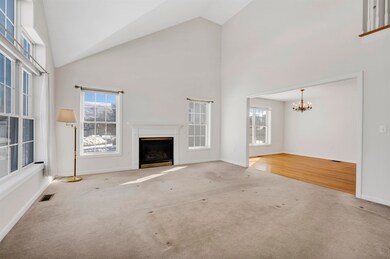 Tall ceilings and Gas Fire place