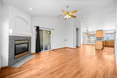 Genuine hardwood floors in the main living area