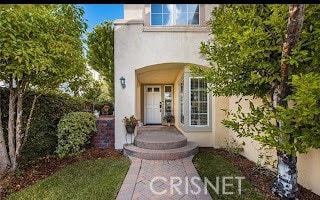 Front walkway to entry door