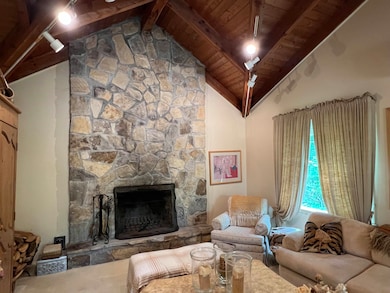 Feildstone Fireplace in the living room