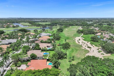Huge corner lot with long fairway views of the 14t