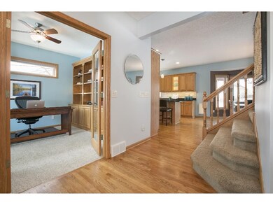 Spacious foyer