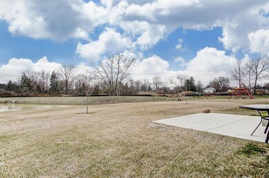 Back yard w/pond view