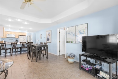 Living Area to Kitchen