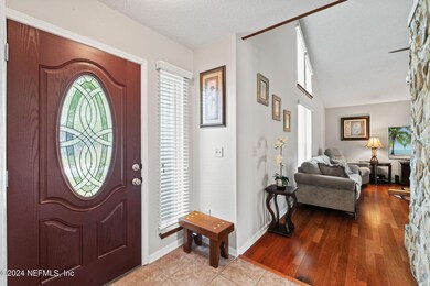 Foyer to living room