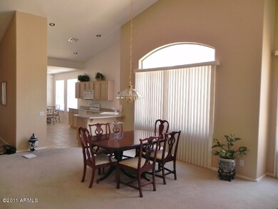 Formal dining area