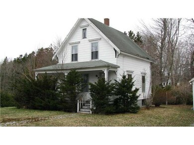 Exterior Front. Right front view of...