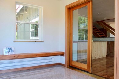Heated Arctic Entry with bench seating