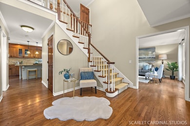 Foyer with 2 coat closets