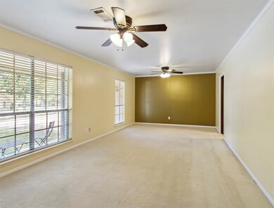Extra large living/dining combo with big windows and LOTS of natural light!