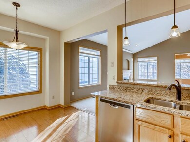 Hardwood floors in kitchen, laundry and foyer