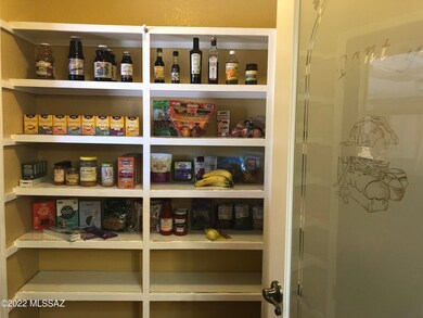 your ample pantry, adjacent to kitchen