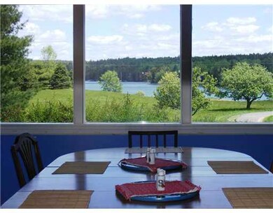 View. The view from the dining room.